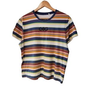 GBG Los Angeles Blue and Red Short Sleeve Tee Great Quality